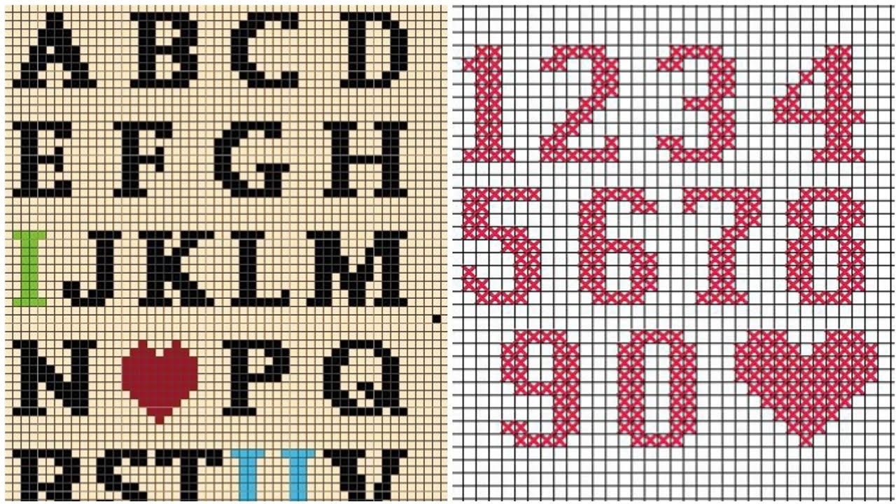 Awesome Alphabet Cross Stitch Letter A To Z Fareeha Creation YouTube Awesome Alphabet Cross Stitch Letter A To Z Fareeha Creation YouTube