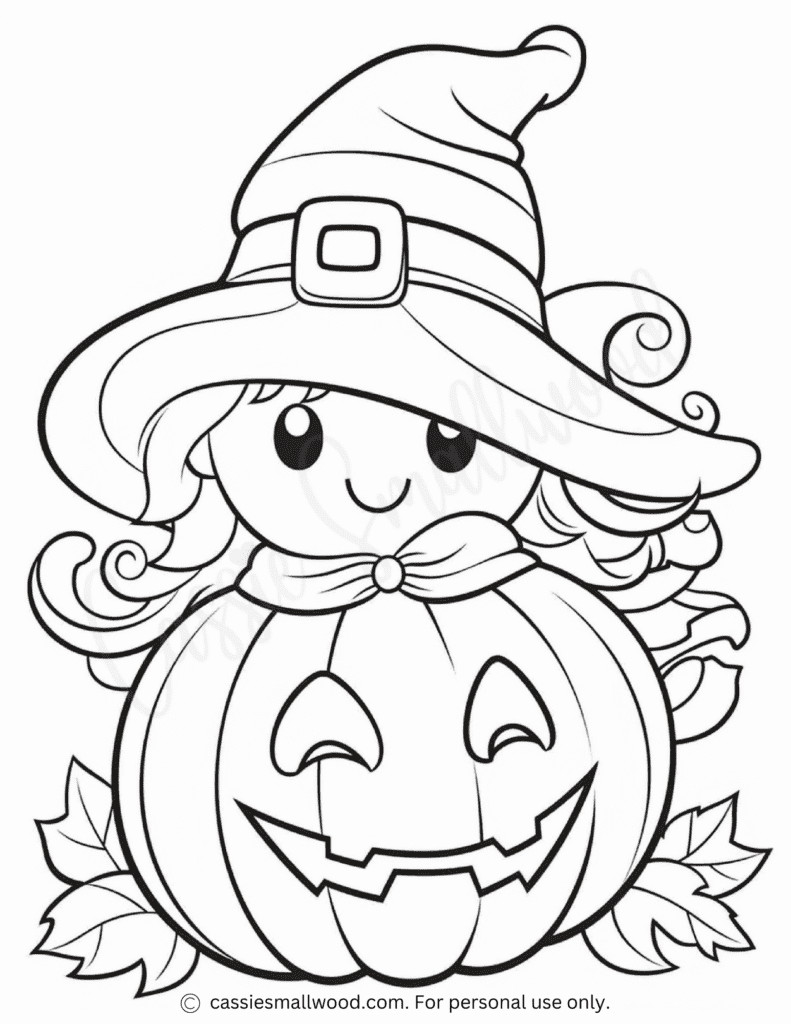 halloween pumpkin coloring pages