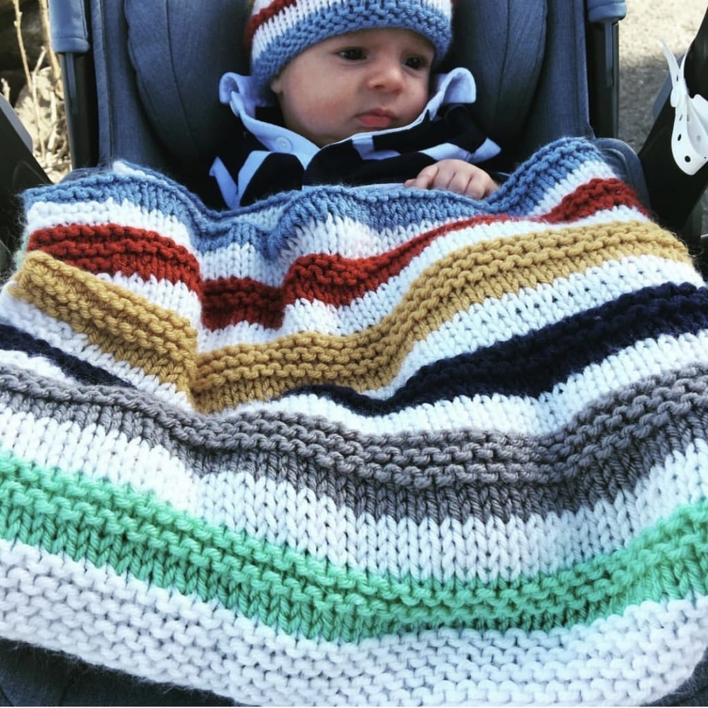 Baby Blanket Knit Pattern Biddeford Baby Blanket Candyloucreations Knits