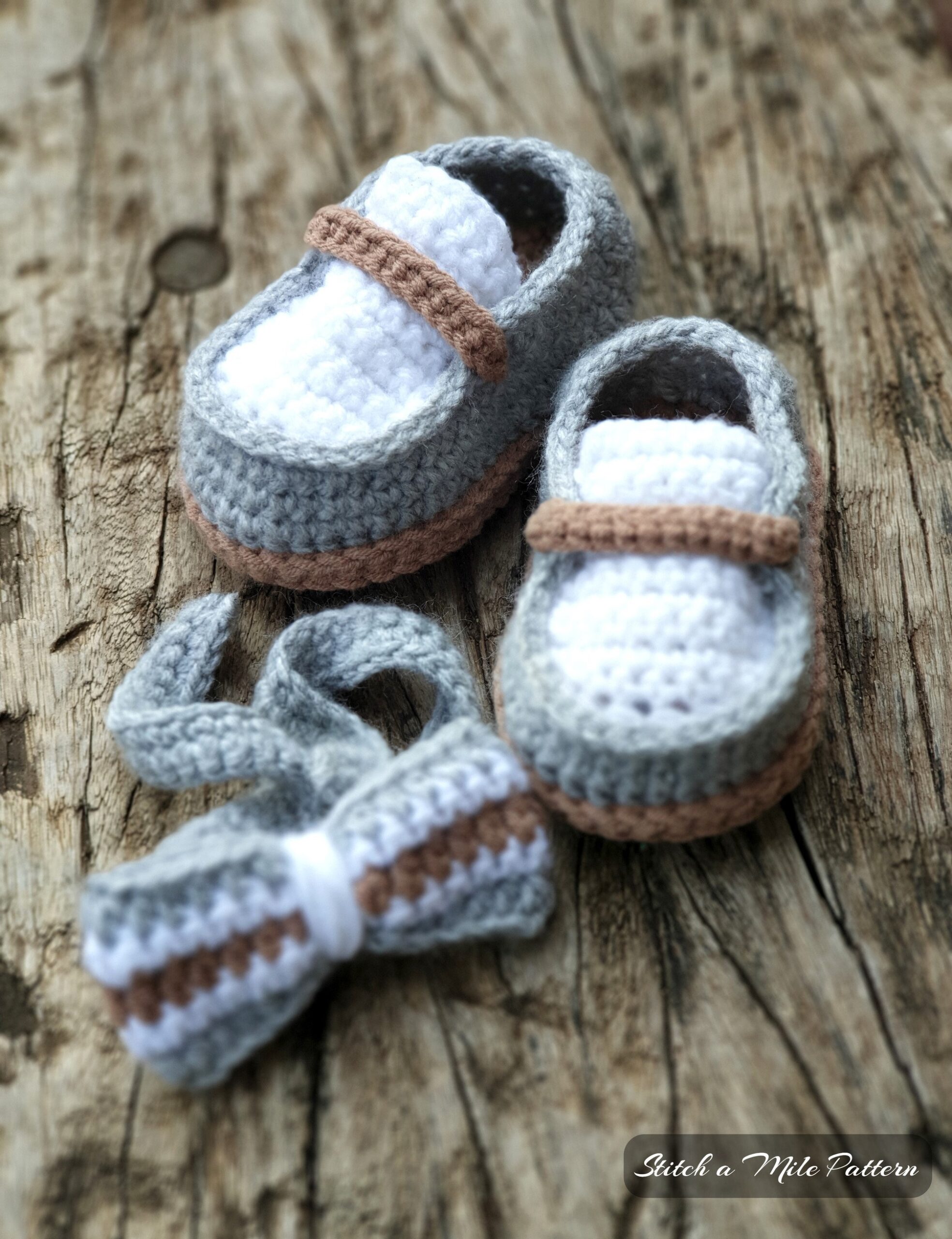 Baby Loafer Crochet Pattern Boy Shoes With Bow Tie PDF Pattern Etsy