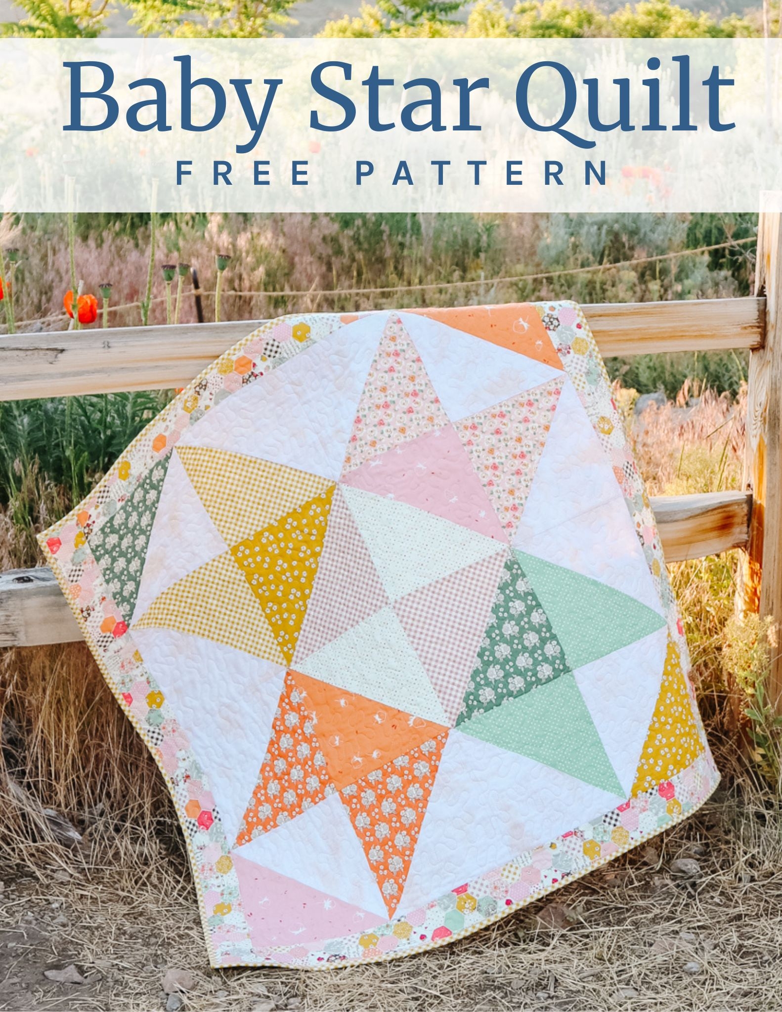 Baby Star Quilt Free Pattern Diary Of A Quilter A Quilt Blog