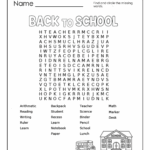 Back To School Worksheets For Kids ABCmouse