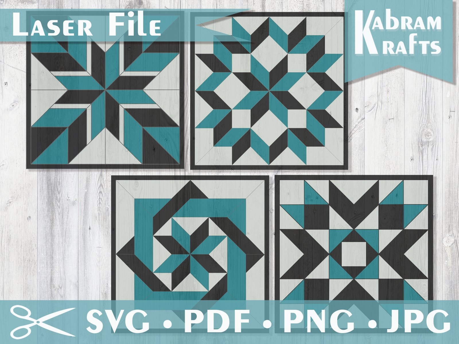 Barn Quilt Pattern SVG