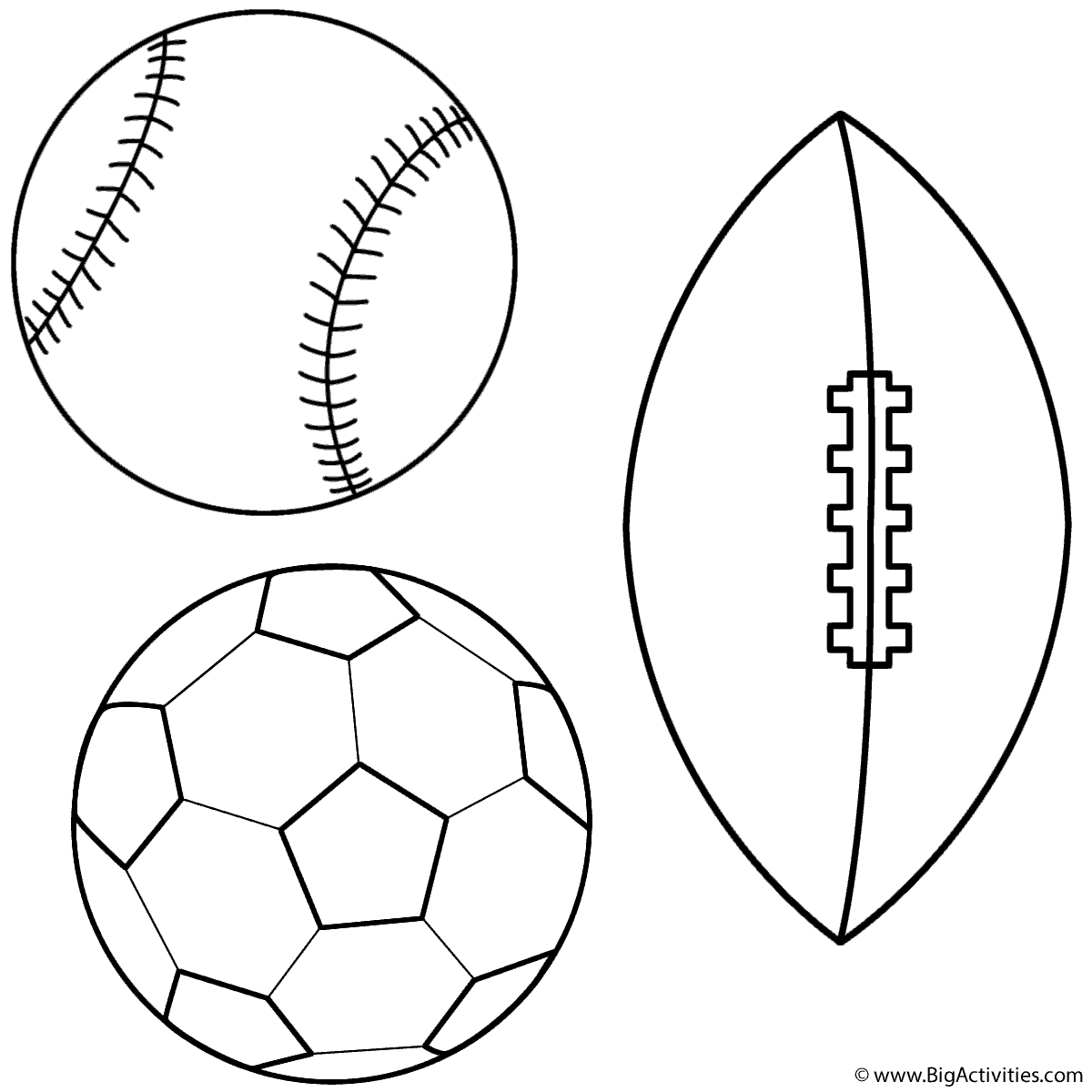 printable football coloring pages