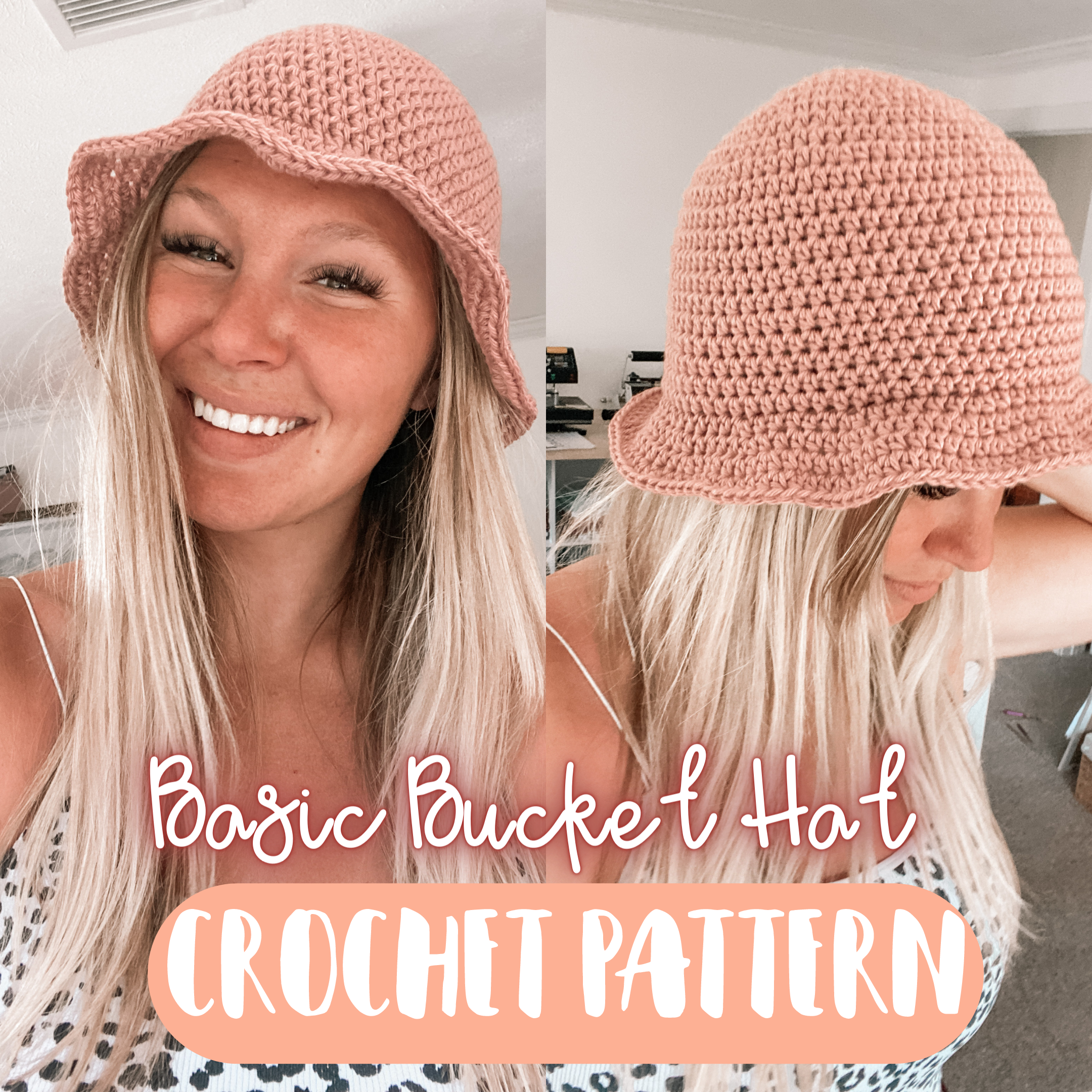 Basic Crochet Bucket Hat Pattern Basic Crochet Bucket Hat Pattern