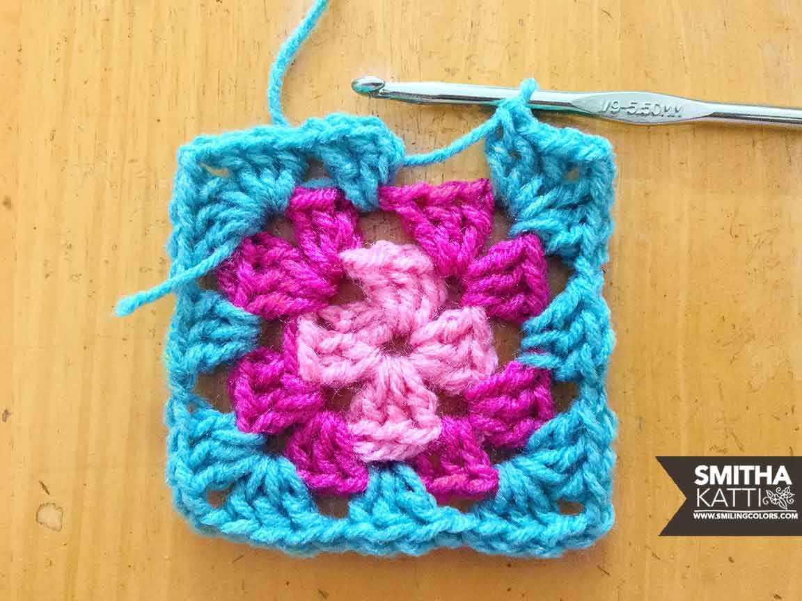 Basic Granny Square Pattern Free Download Smiling Colors Basic Granny Square Pattern Free Download Smiling Colors