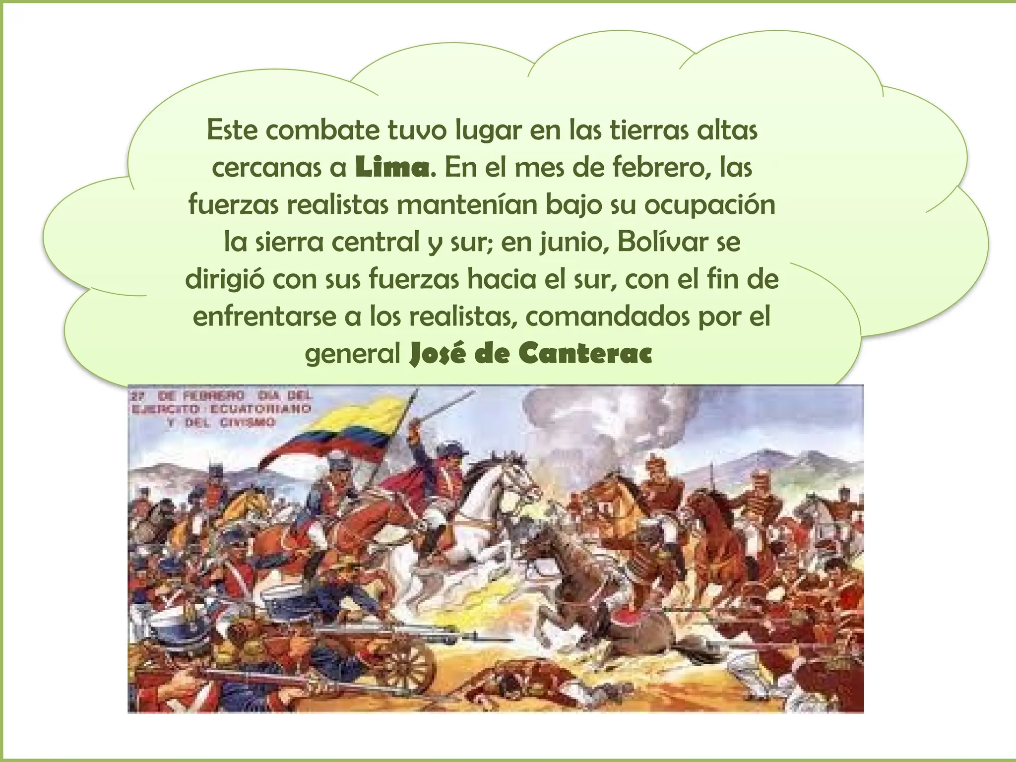 batalla de junin para niños batalla de junin para niños