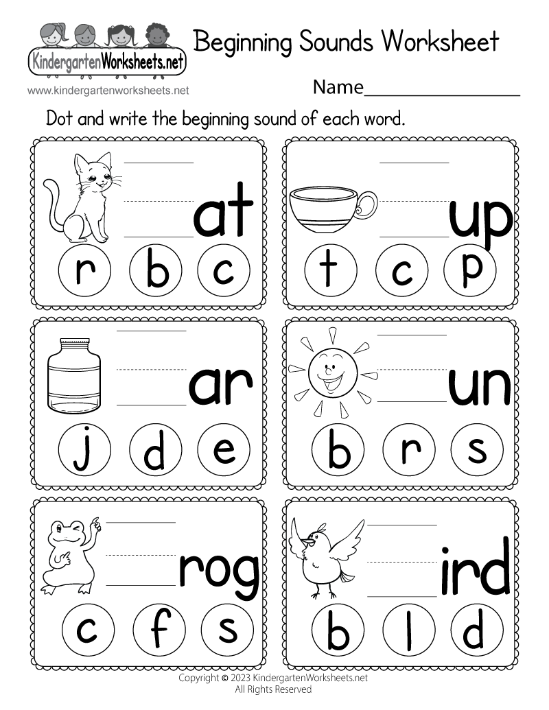 Beginning Sounds Worksheet Free Printable Digital amp PDF Worksheets Library Beginning Sounds Worksheet Free Printable Digital amp PDF Worksheets Library
