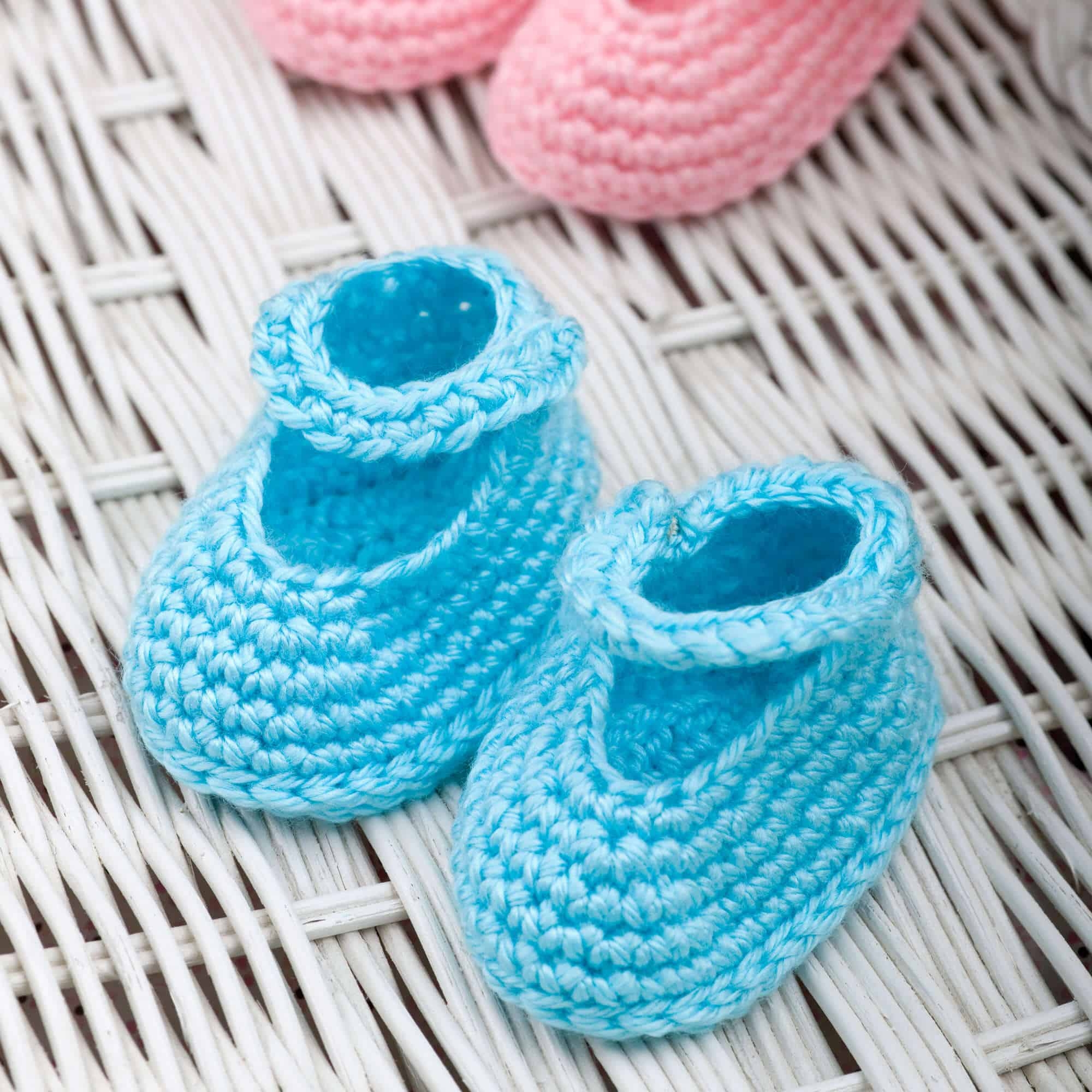 Bernat Baby Booties Crochet Pattern New Arrivals