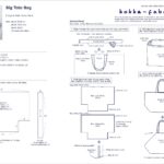 Big Tote Bag With Ample Gusset Sewing Instructions KOKKA FABRIC COM Have Fun With Kokka Fabric