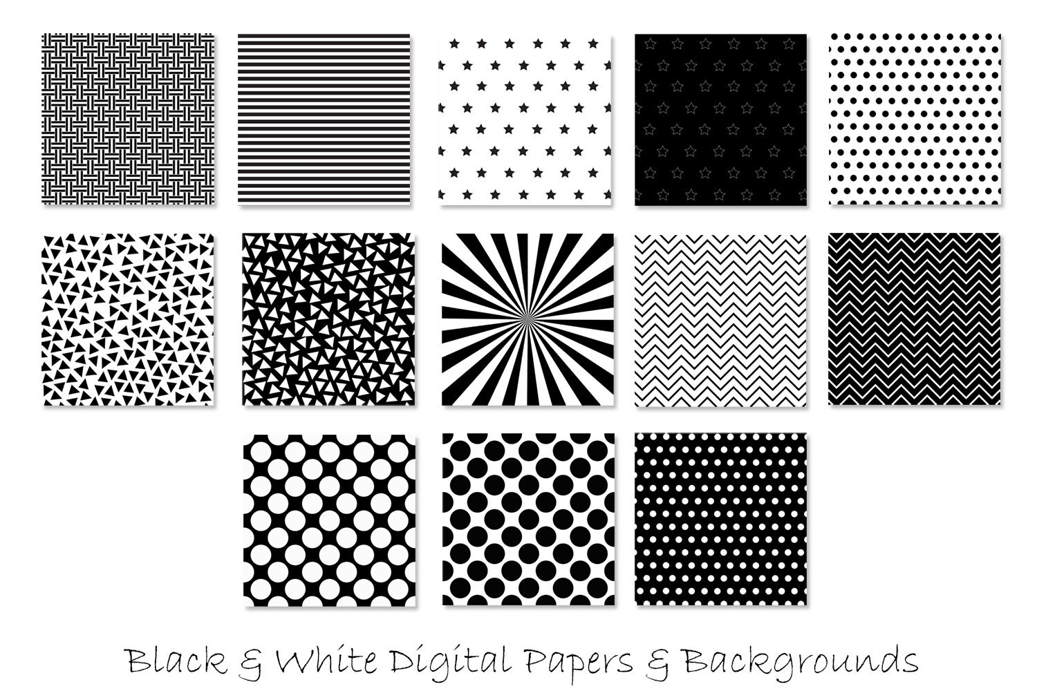 Black And White Pattern Designs Black Digital Papers By Gjsart TheHungryJPEG Black And White Pattern Designs Black Digital Papers By Gjsart TheHungryJPEG