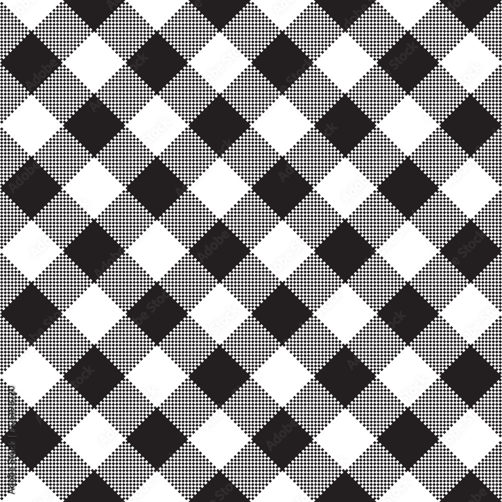 Black White Checkerboard Check Diagonal Textile Seamless Pattern Stock Vector Adobe Stock Black White Checkerboard Check Diagonal Textile Seamless Pattern Stock Vector Adobe Stock