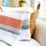 Block Stitch Blanket Tutorial Easy Crochet Pattern