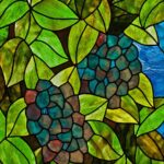 Blue Hydrangea Stained Glass Pattern David Kennedy Designs Etsy