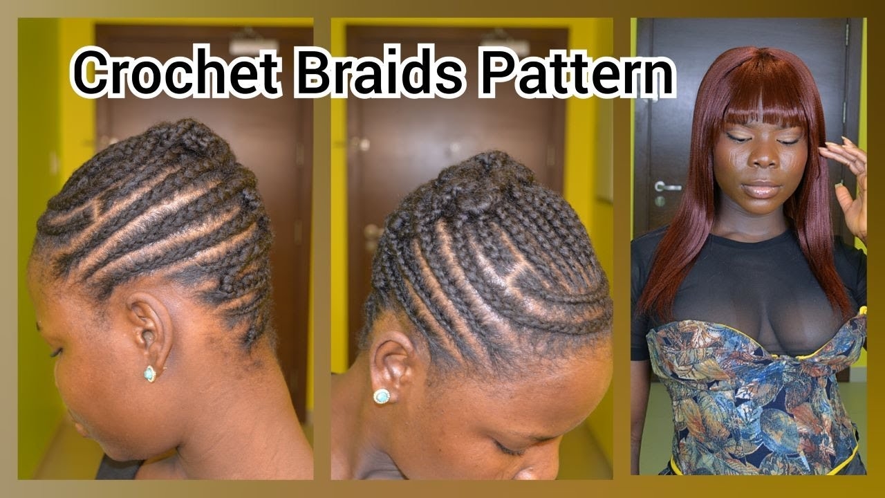 Braid Pattern For Crochet Braids With Bangs YouTube