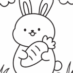 Bunny Coloring Pages To Print Crafty Morning
