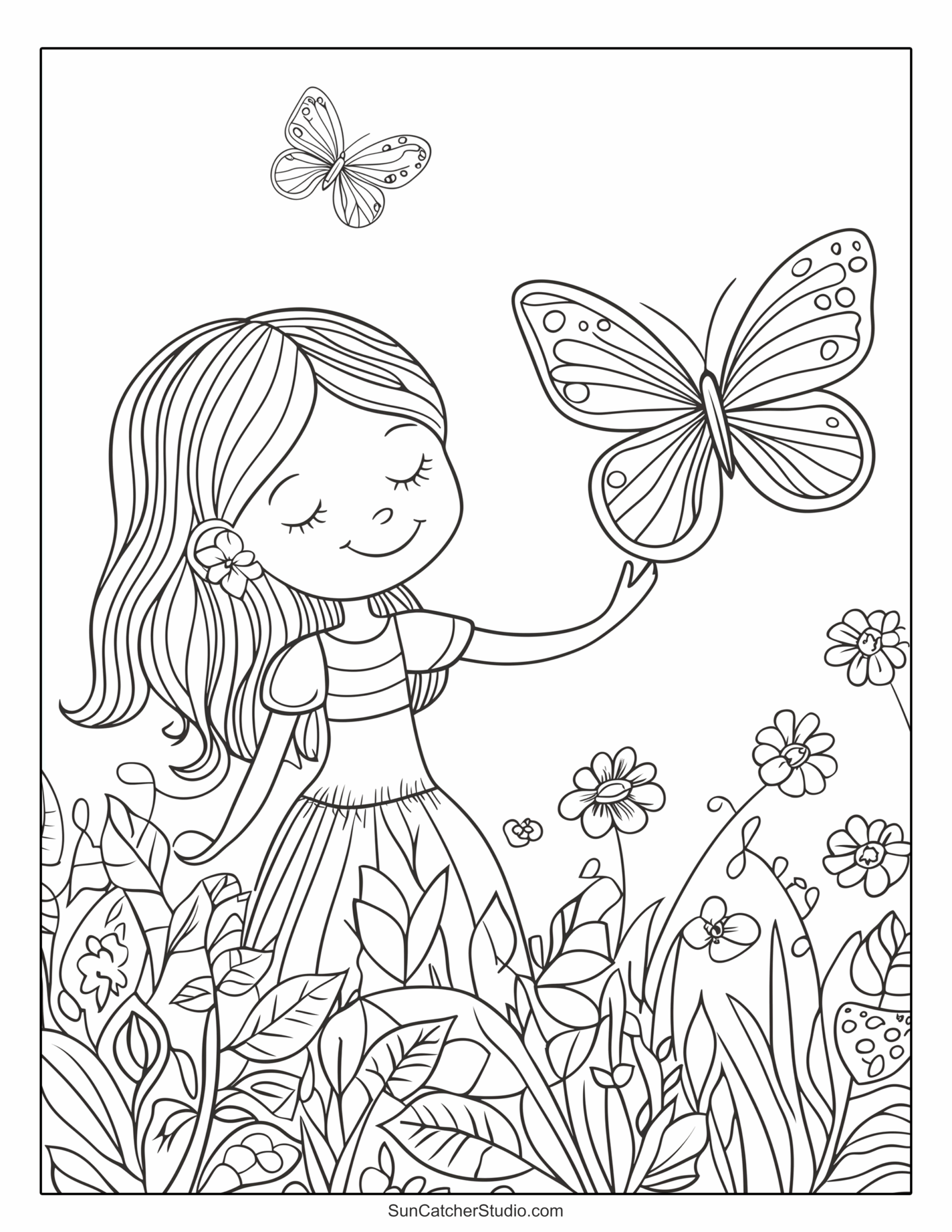 Butterfly Coloring Pages And Coloring Sheets Free Printables Monograms Design Tools Patterns DIY Projects