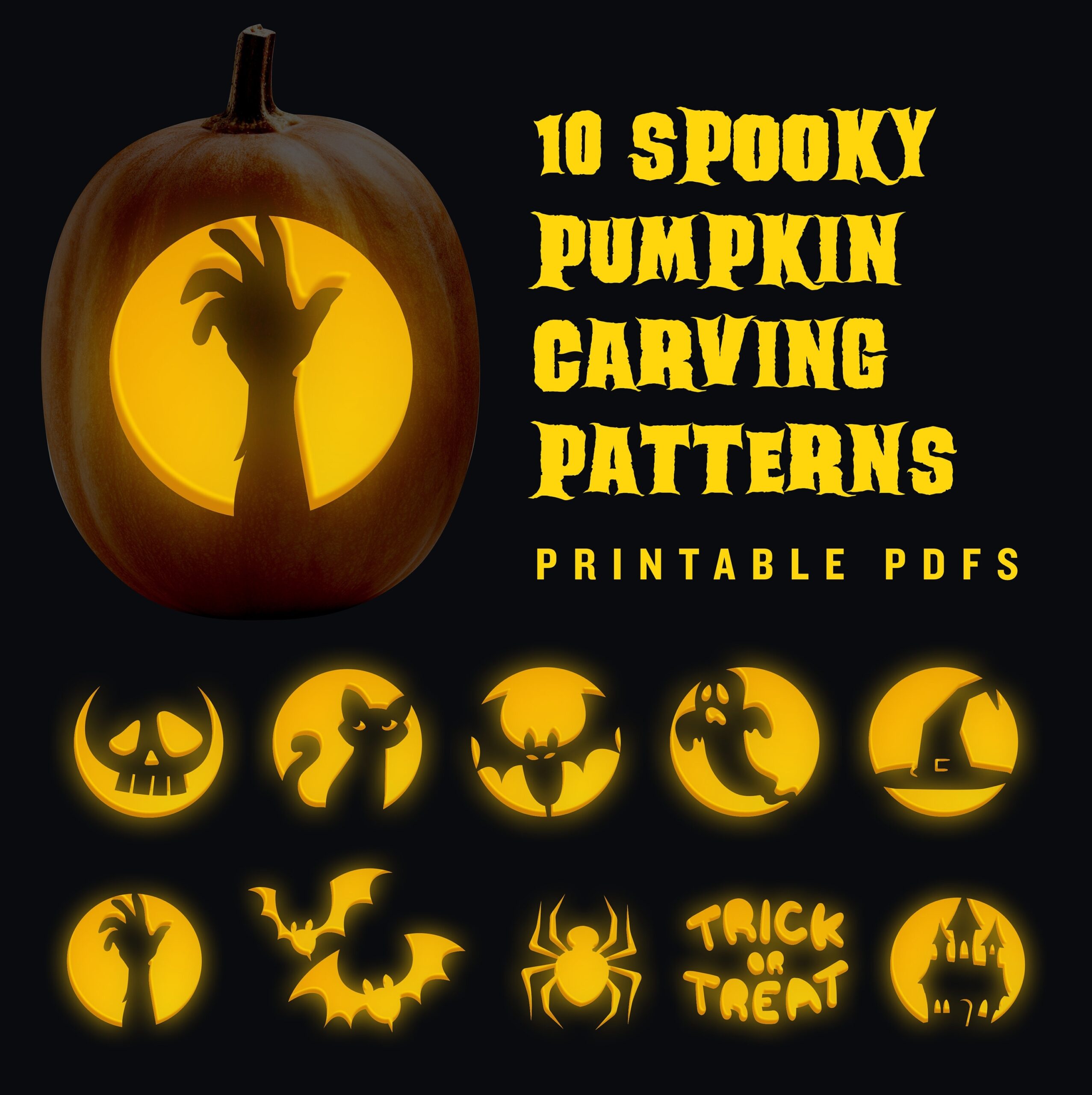 jack o lantern pumpkin carving patterns