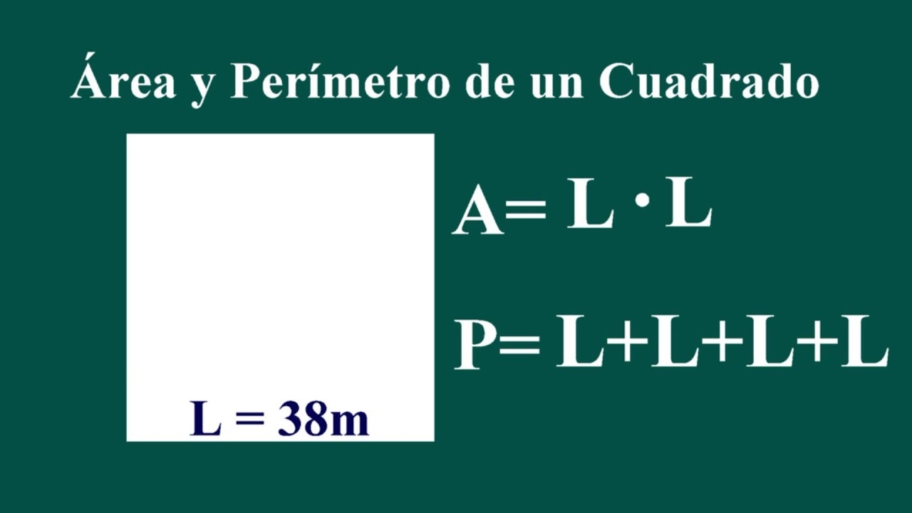 C mo Calcular El rea Y Per metro De Un Cuadrado YouTube C mo Calcular El rea Y Per metro De Un Cuadrado YouTube