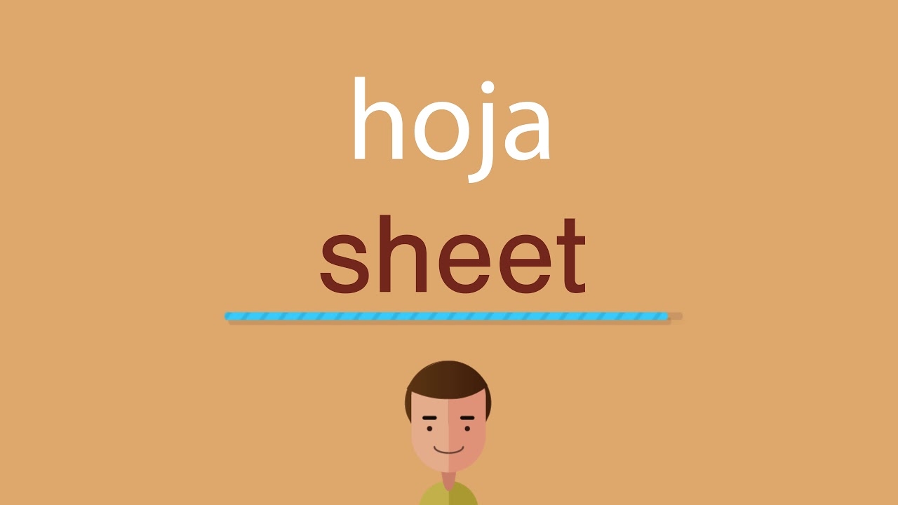 C mo Se Dice Hoja En Ingl s YouTube