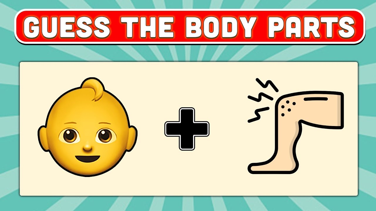  Can You Guess The Body Parts By Emoj Emoji Quiz Guess Emoji VIET QUIZ YouTube