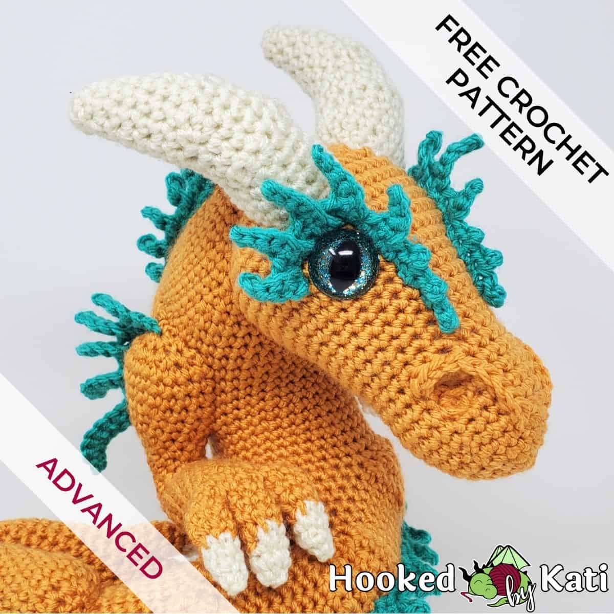Charlie The Celestial Dragon Free Crochet Pattern Hooked By Kati Charlie The Celestial Dragon Free Crochet Pattern Hooked By Kati