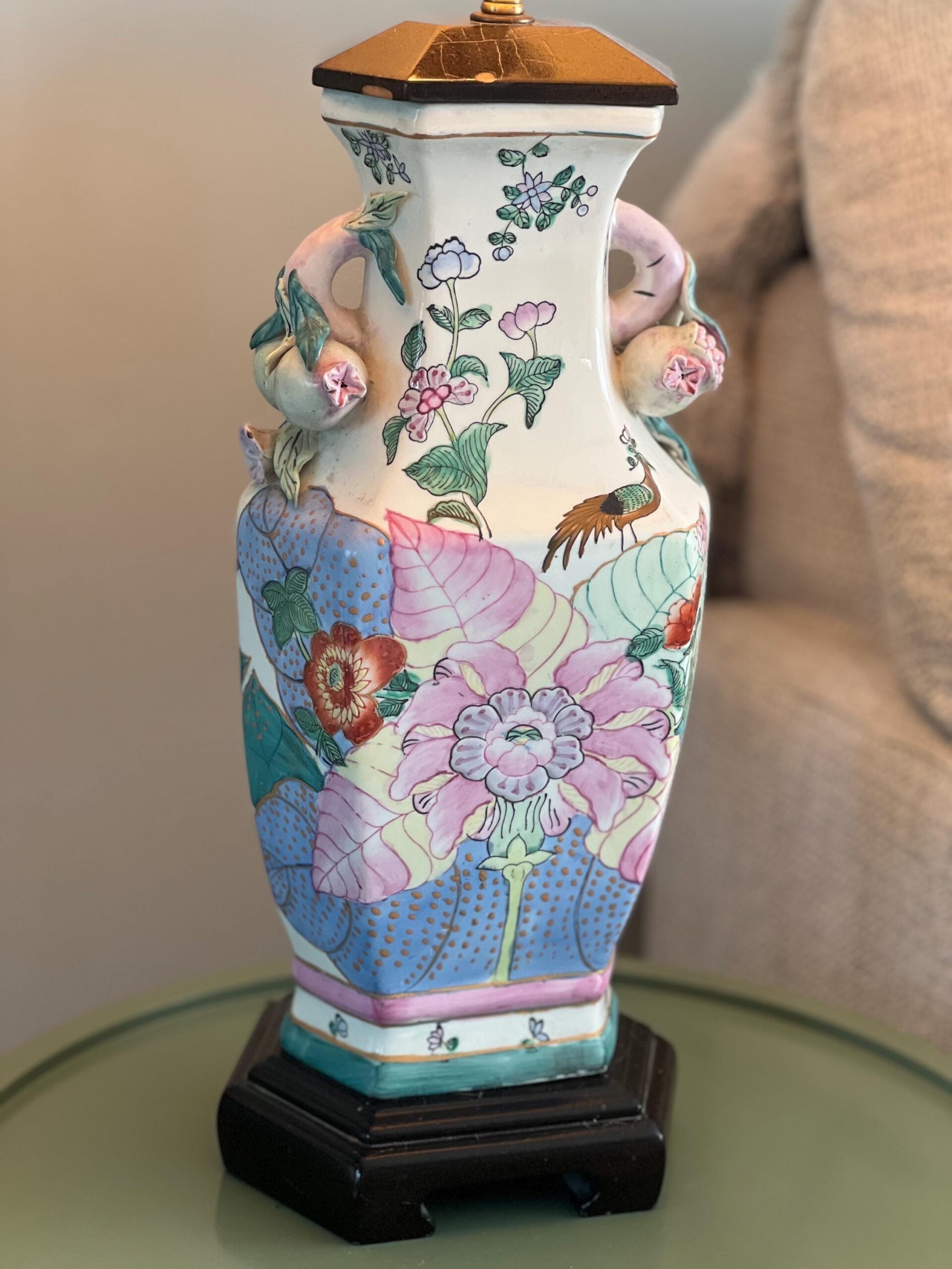 tobacco leaf pattern lamp $109