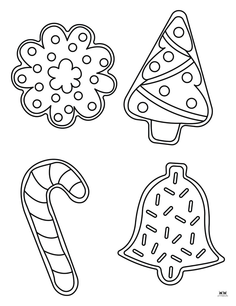 coloring pages of cookies