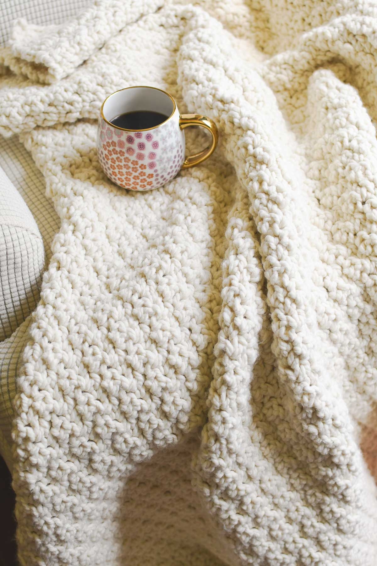 chunky crochet blanket pattern