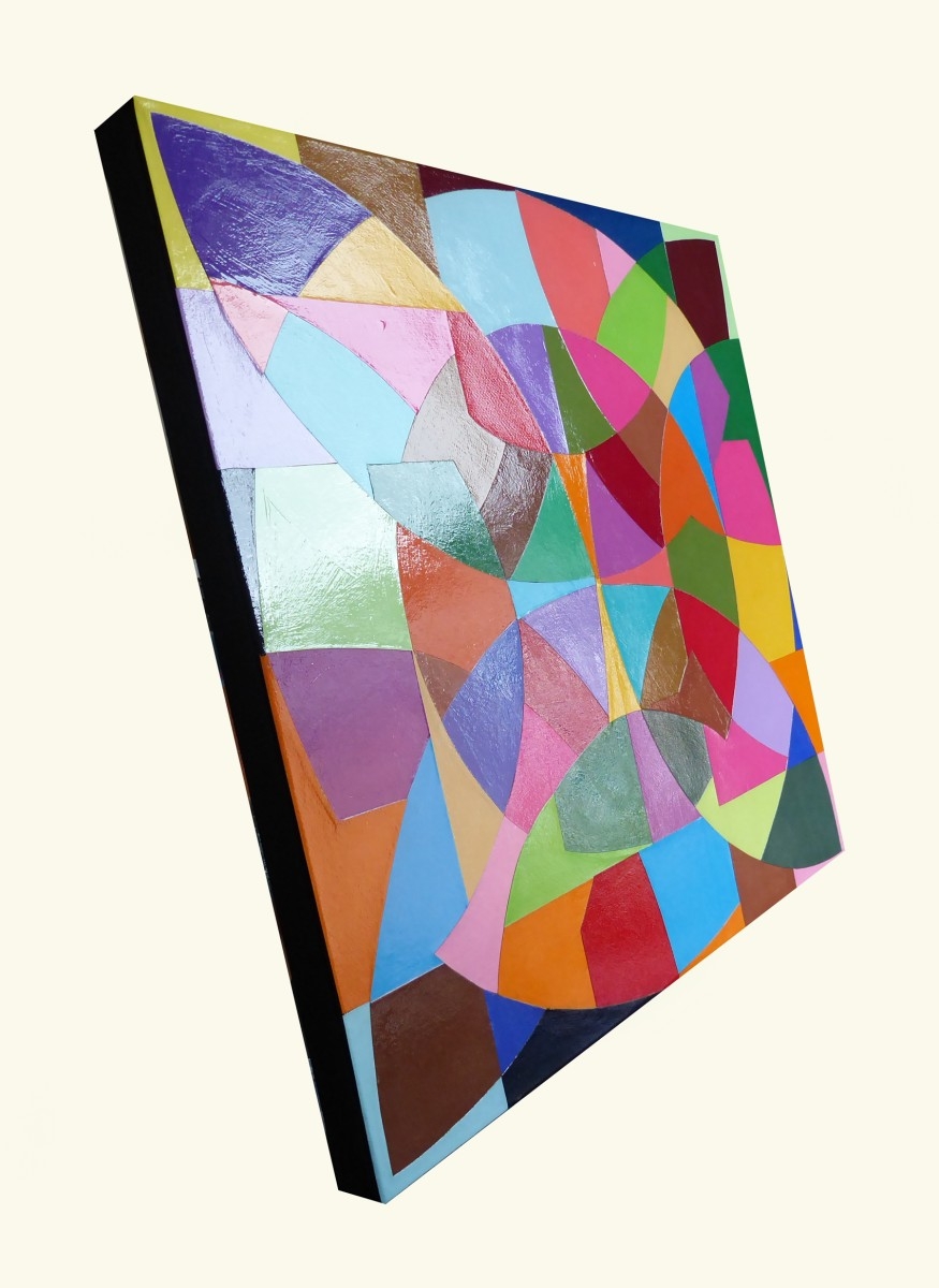 Circle Within Circle Within Square By Stephen Conroy Art2Arts