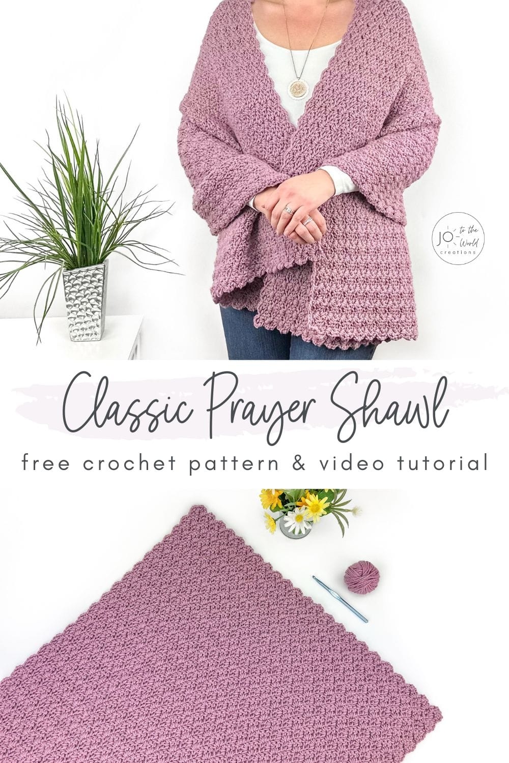 prayer shawl crochet pattern