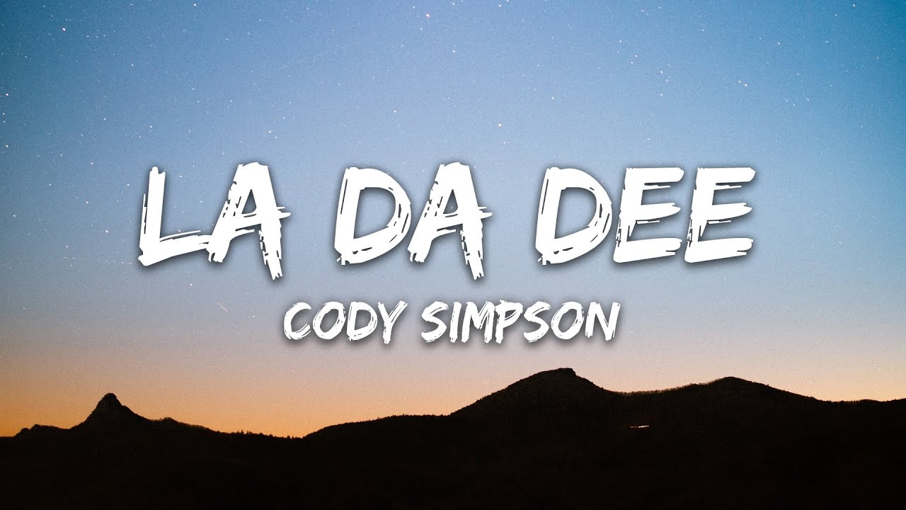 Cody Simpson La Da Dee Lyrics YouTube Cody Simpson La Da Dee Lyrics YouTube