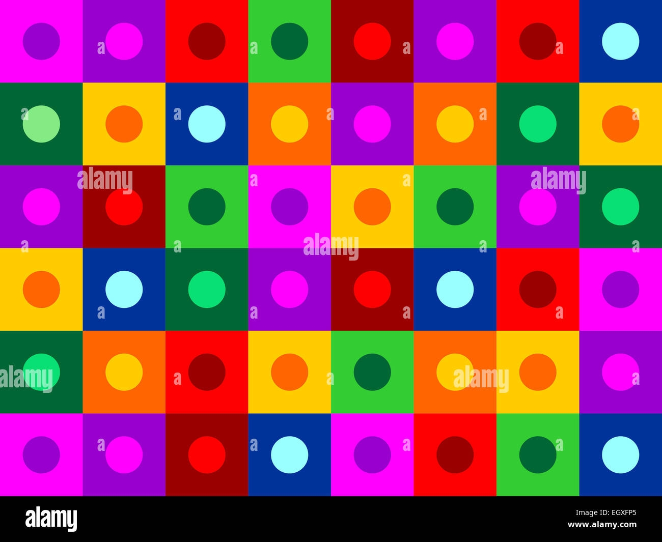 Color Circle Inside Square Texture Pattern Background Stock Photo Alamy