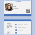 Company Blank ID Card Template In Pages Word Publisher PDF Download Template