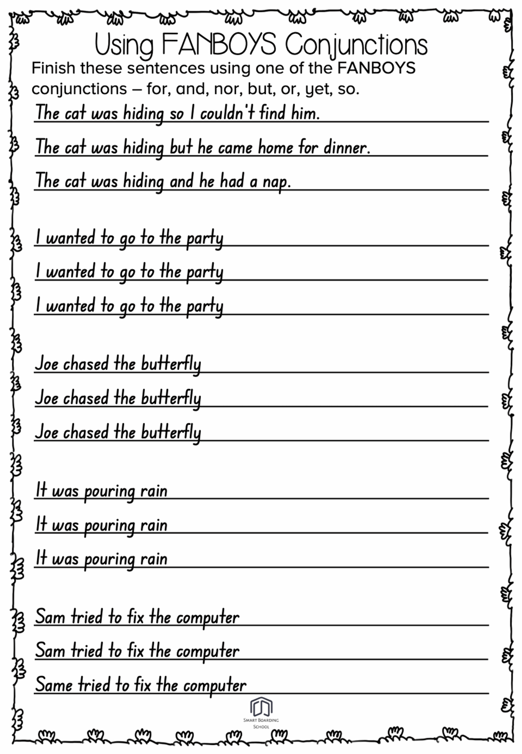 Compound Sentences Worksheets Circling Compound Sentences Worksheet Worksheets Library