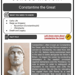 Constantine The Great Emperor Legacy Facts History Worksheets