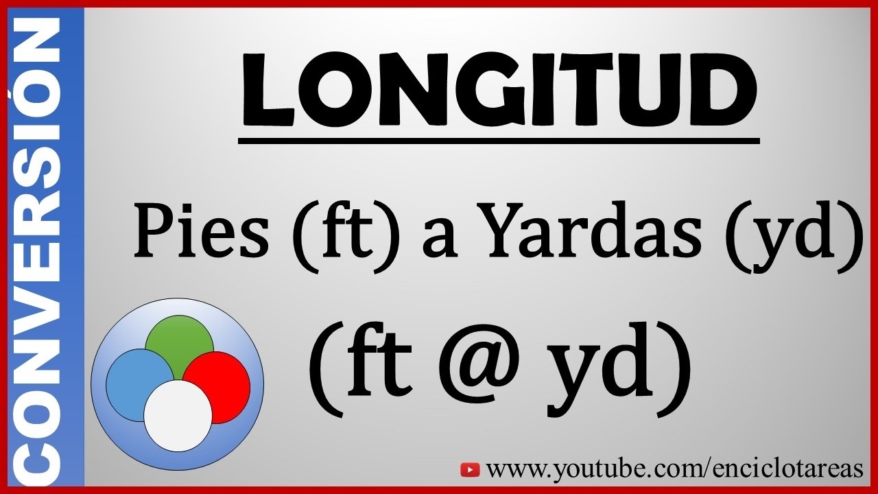 Convertir De Pies ft A Yardas yd ft A Yd YouTube Convertir De Pies ft A Yardas yd ft A Yd YouTube