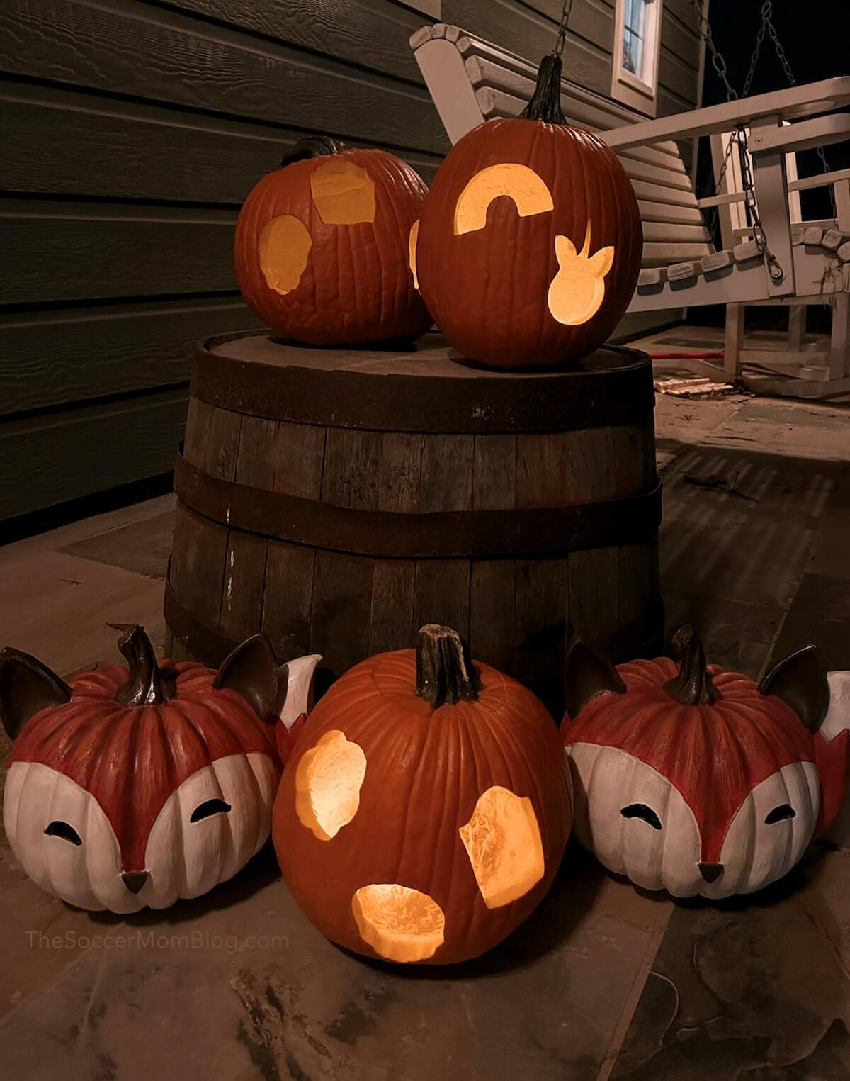 Cookie Cutter Pumpkin Carving The Soccer Mom Blog