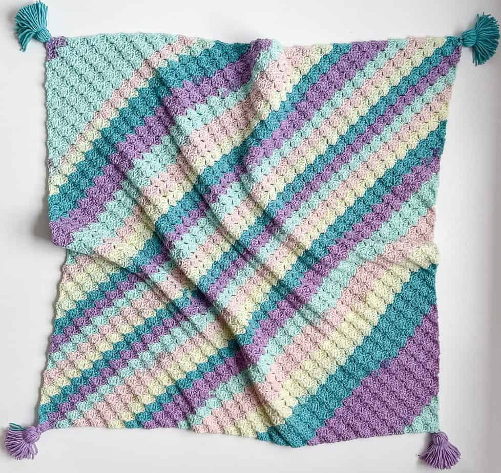 Corner To Corner Crochet Blanket For Complete Beginners Nana s Crafty Home