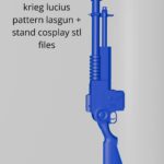 Cosplay Lucius Pattern Lasgun Stand Stl Files Etsy