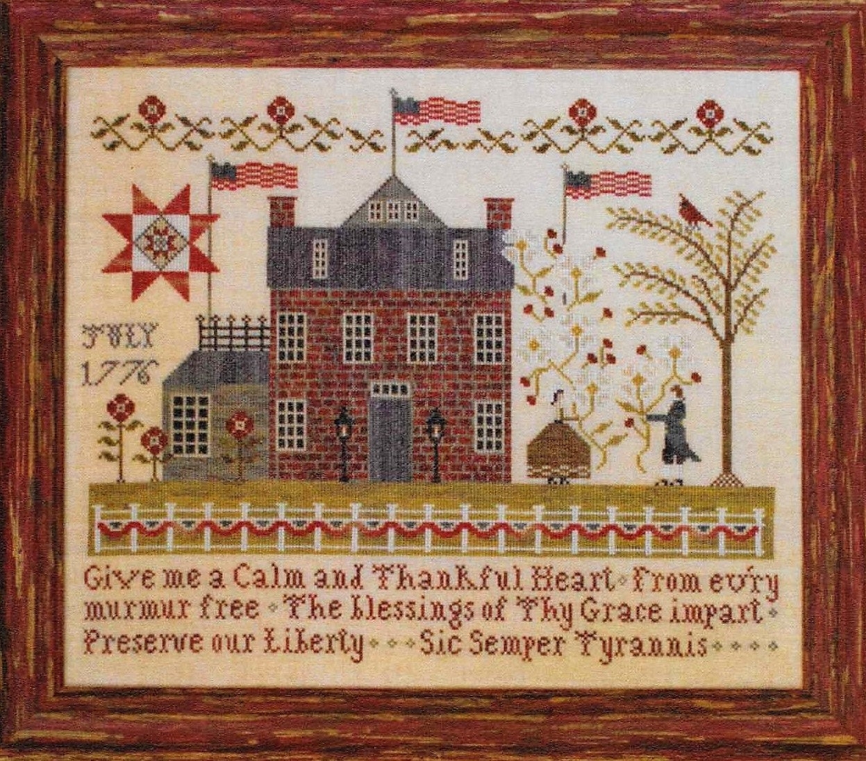 Counted Cross Stitch Pattern American Sampler Patriotic Cross Stitch Primitive Decor Independence Plum Street Samplers Pattern Only Counted Cross Stitch Pattern American Sampler Patriotic Cross Stitch Primitive Decor Independence Plum Street Samplers Pattern Only