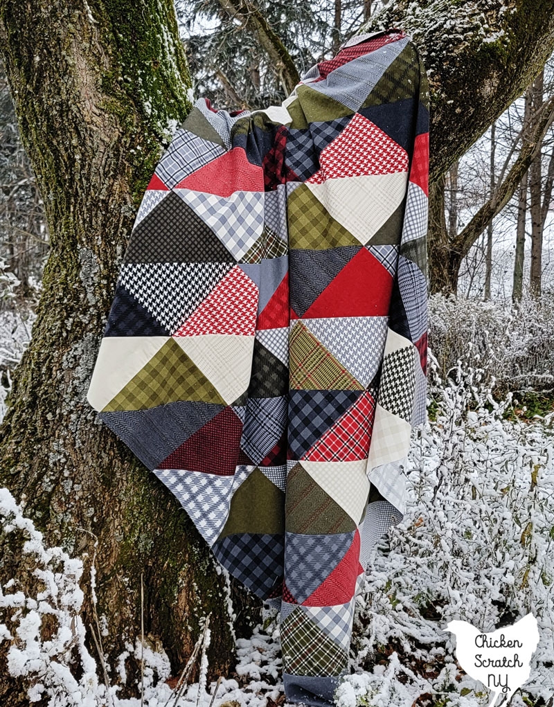 Cozy Corners Free Layer Cake Quilt Pattern