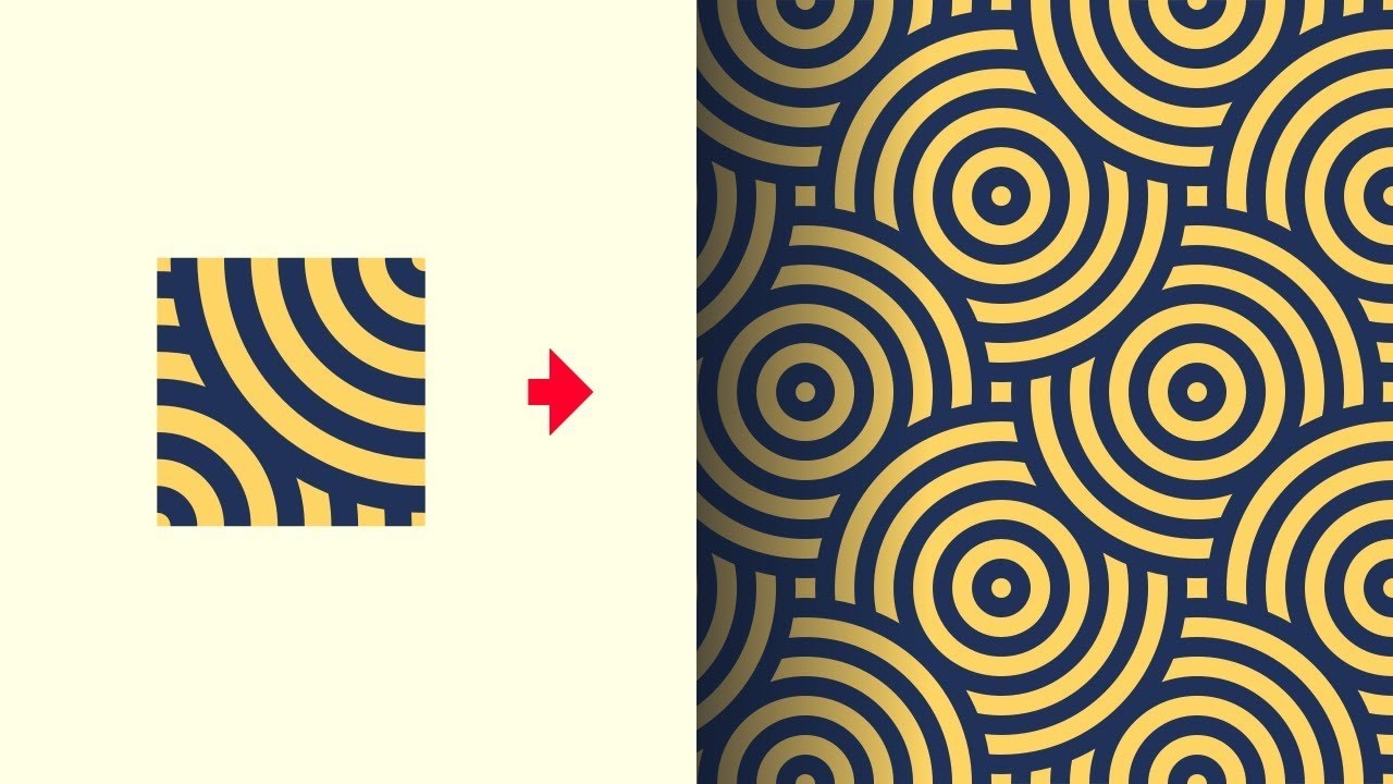 Create Seamless Background Patterns With Adobe Illustrator CC YouTube