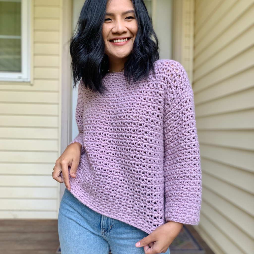 Crochet A Sweater A Cute Quick And Easy Pattern KnitcroAddict Crochet A Sweater A Cute Quick And Easy Pattern KnitcroAddict