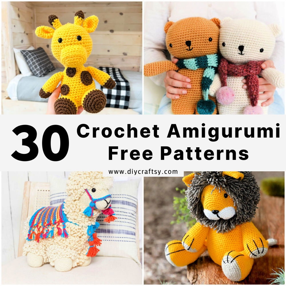 Crochet Amigurumi 30 Free Amigurumi Patterns PDF 