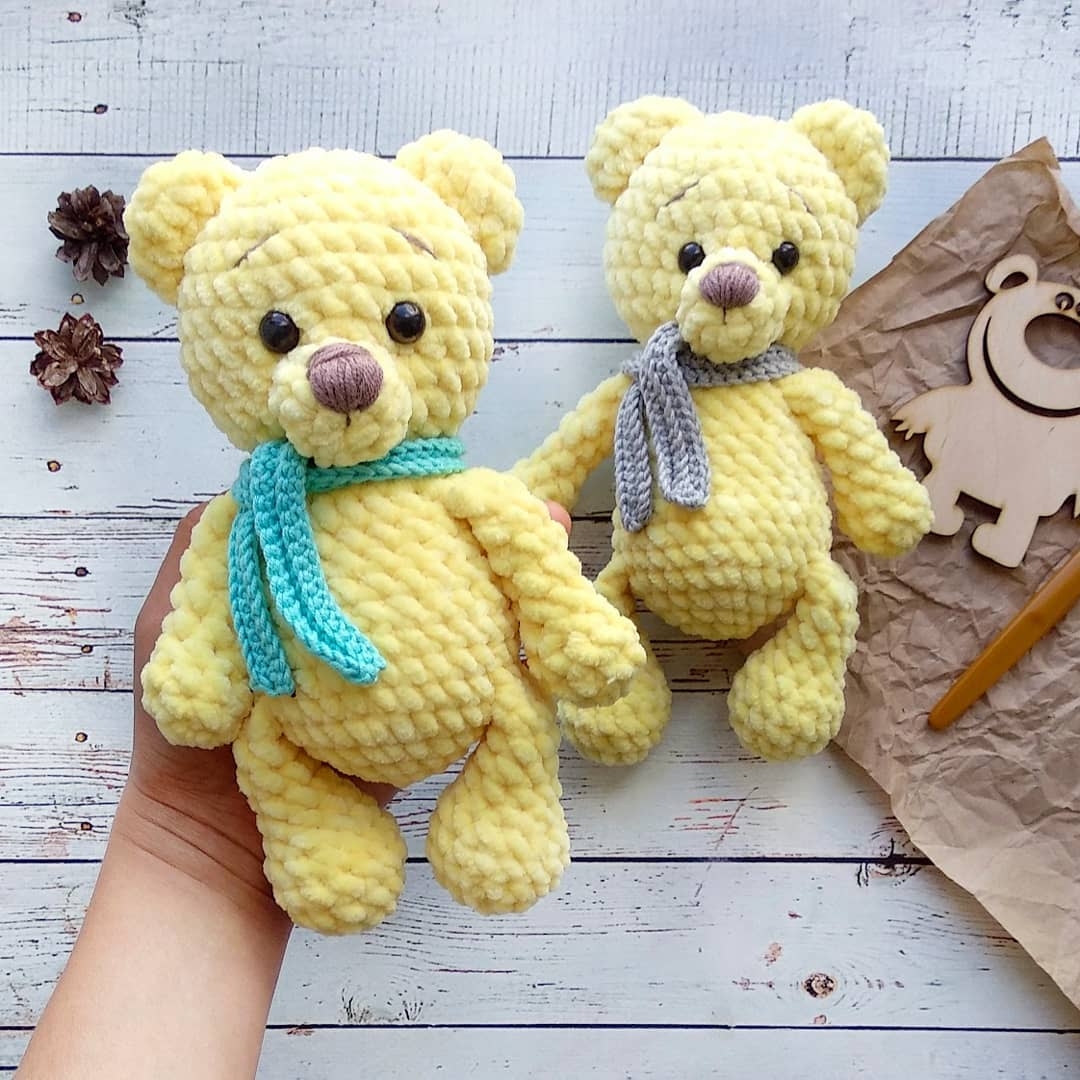 Crochet Bear Free Pattern Amiguroom Toys