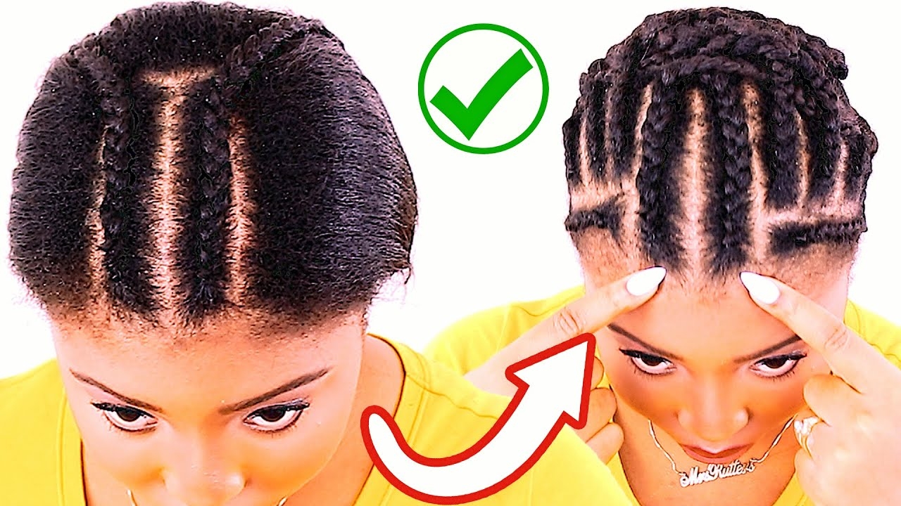 Crochet Braid Pattern For VERY NATURAL LOOKING INSTALL Breanna Rutter YouTube