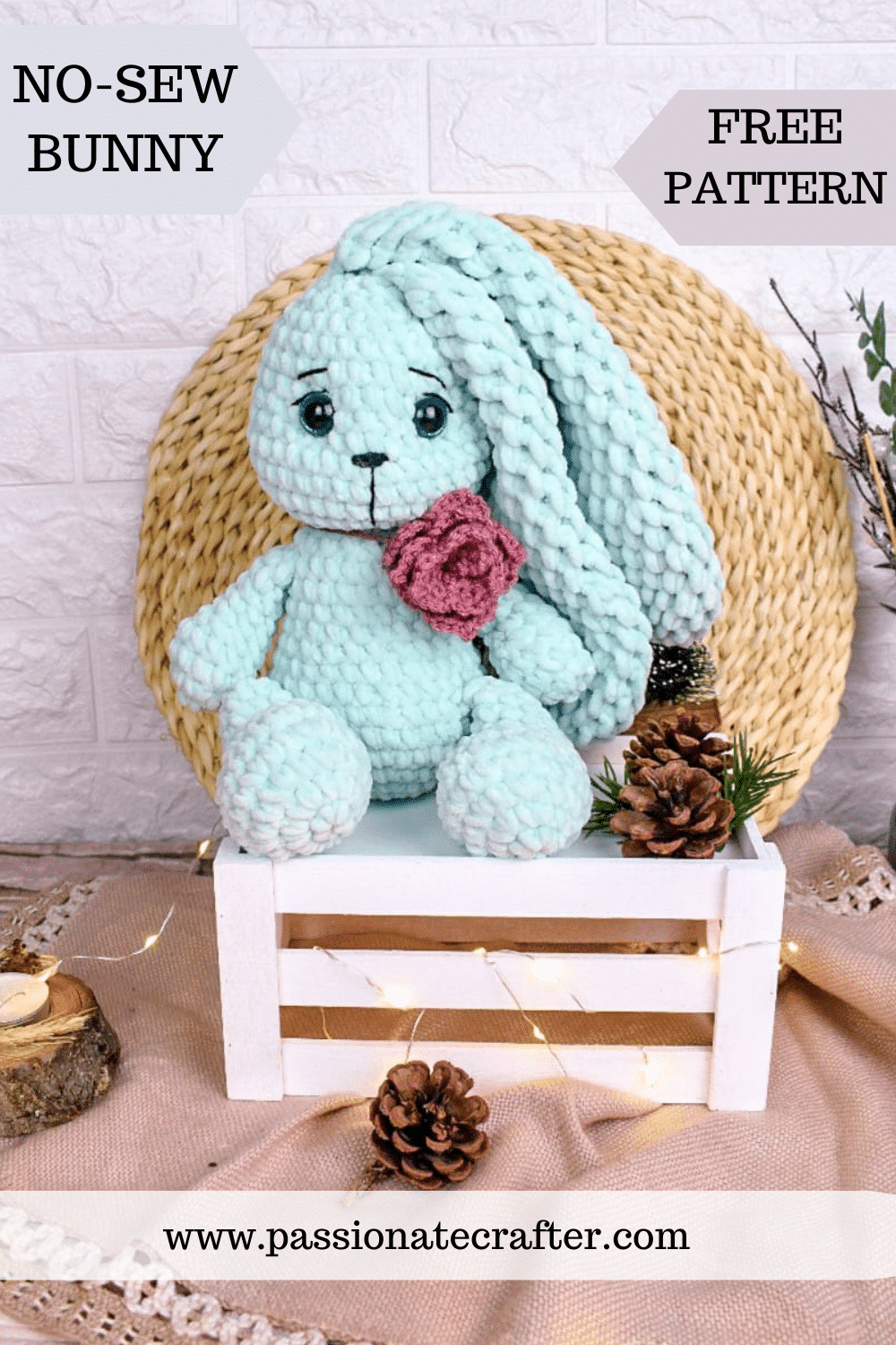 Crochet Bunny Amigurumi For Beginners Without Sewing