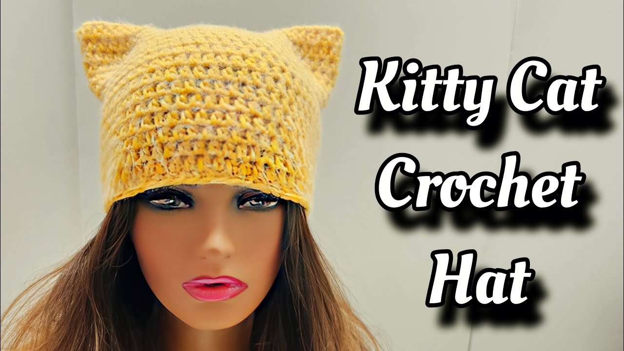 cat hat crochet pattern cat hat crochet pattern