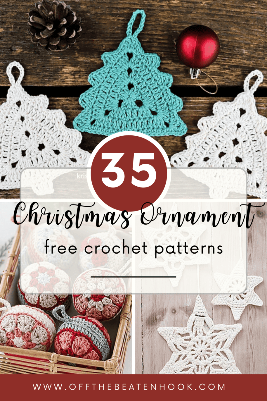 Crochet Christmas Ornaments Patterns 35 Free Patterns Crochet Christmas Ornaments Patterns 35 Free Patterns